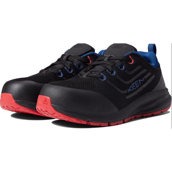 Keen Shoes - KEEN Womens Utility Minneapolis Work Shoe Sneaker Size 10 Black Blue NIB